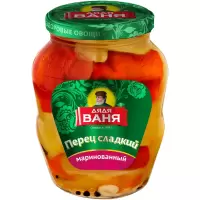Овощи маринованные. Перец сладкий маринованный. Пастеризованный.